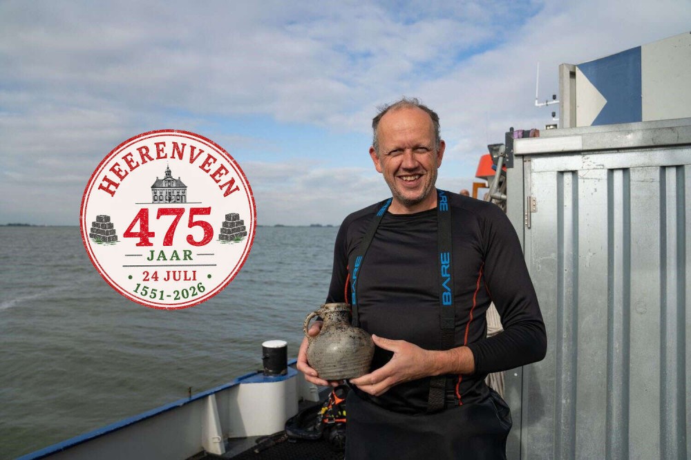 Maritiem archeoloog Wouter Waldus